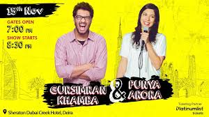 Gursimran Khamba and Punya Arora Live in Dubai